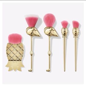 Tarte Gold Pink Flaming Makeup brush set